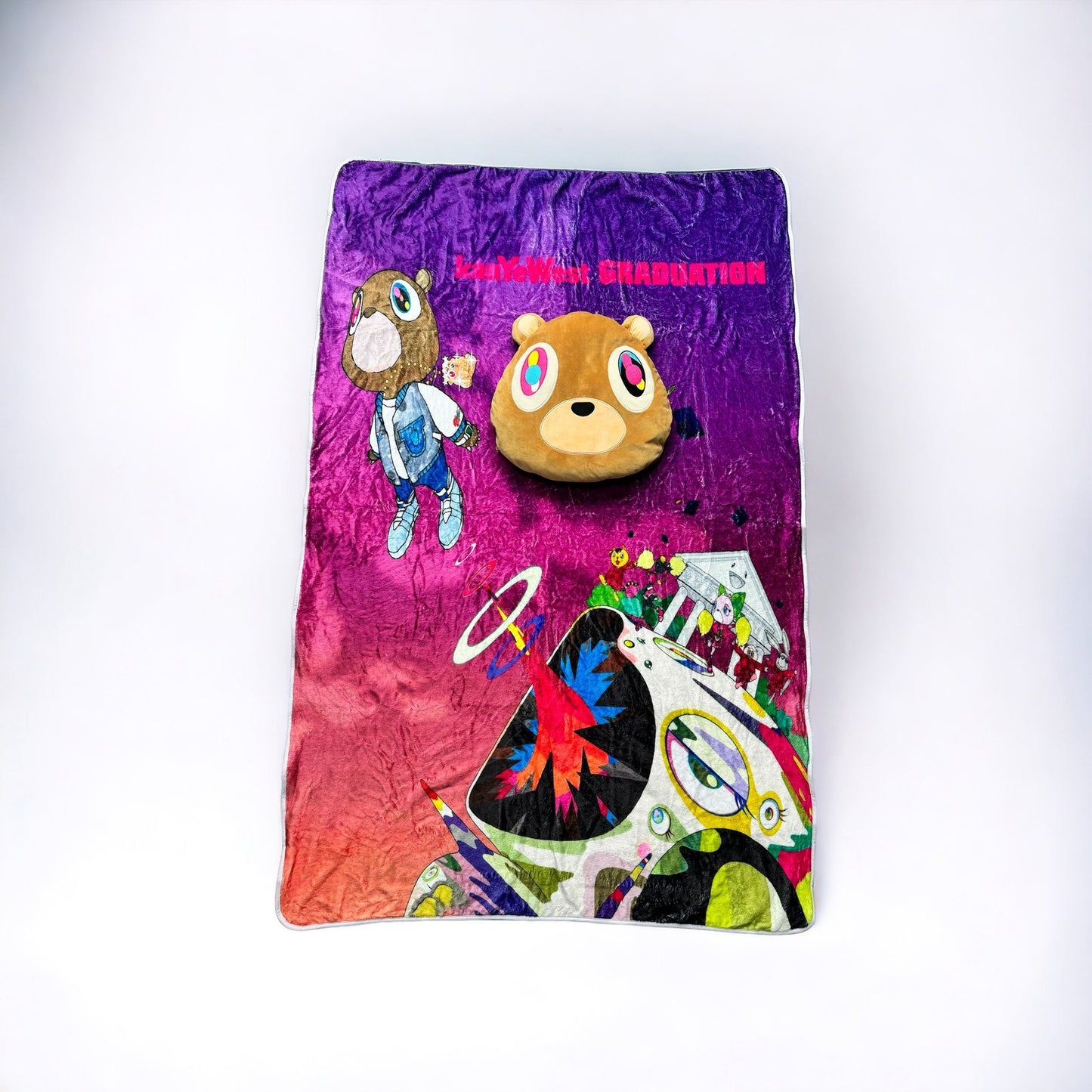 Graduation Pillow Blanket