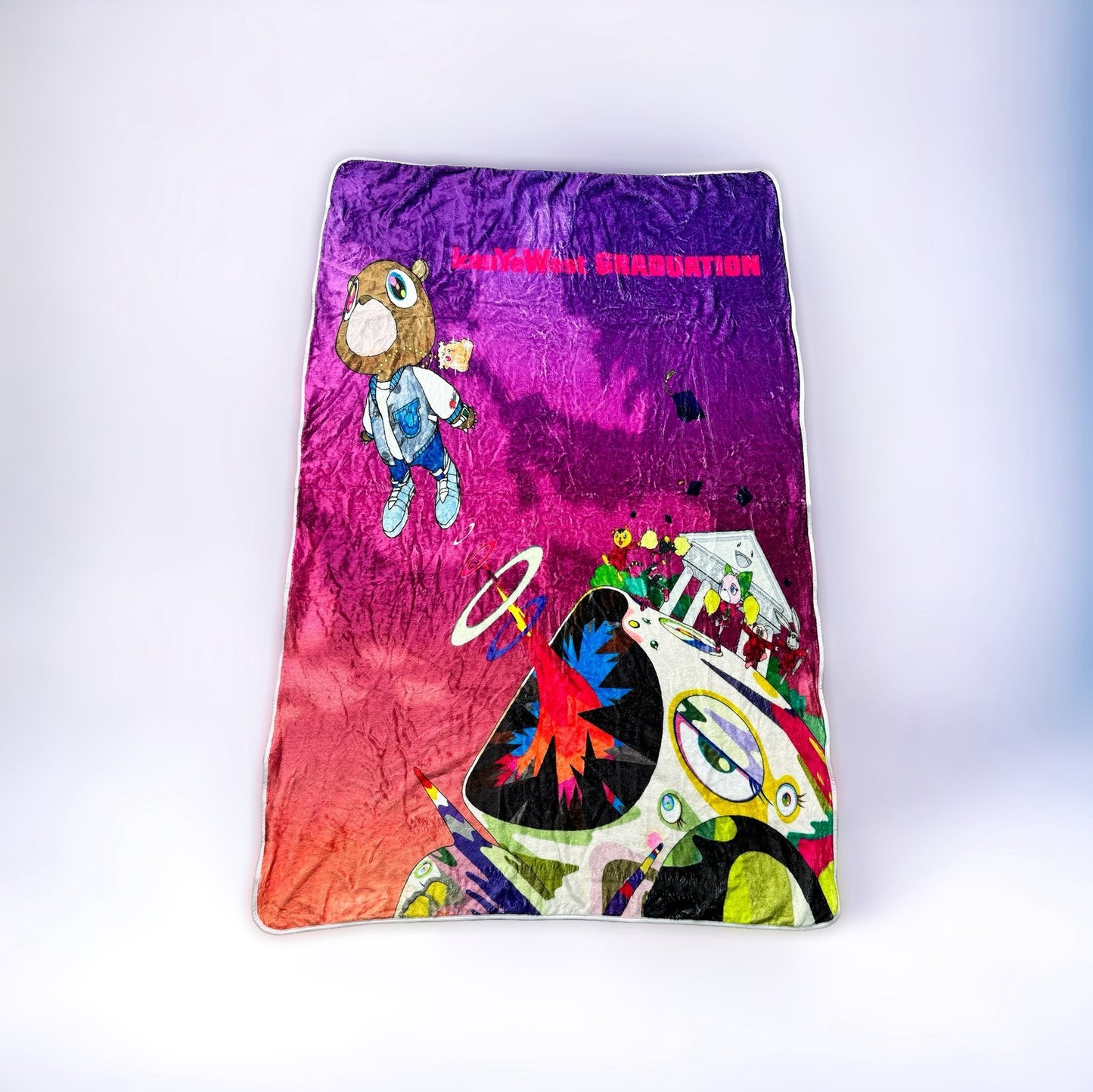 Graduation Pillow Blanket