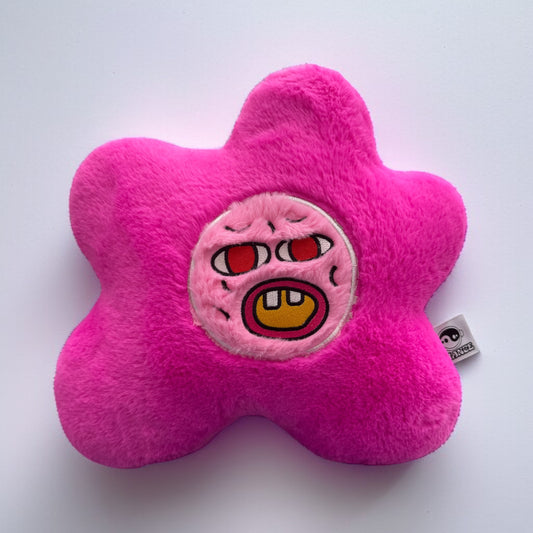 Cherrybomb Flower Pillow