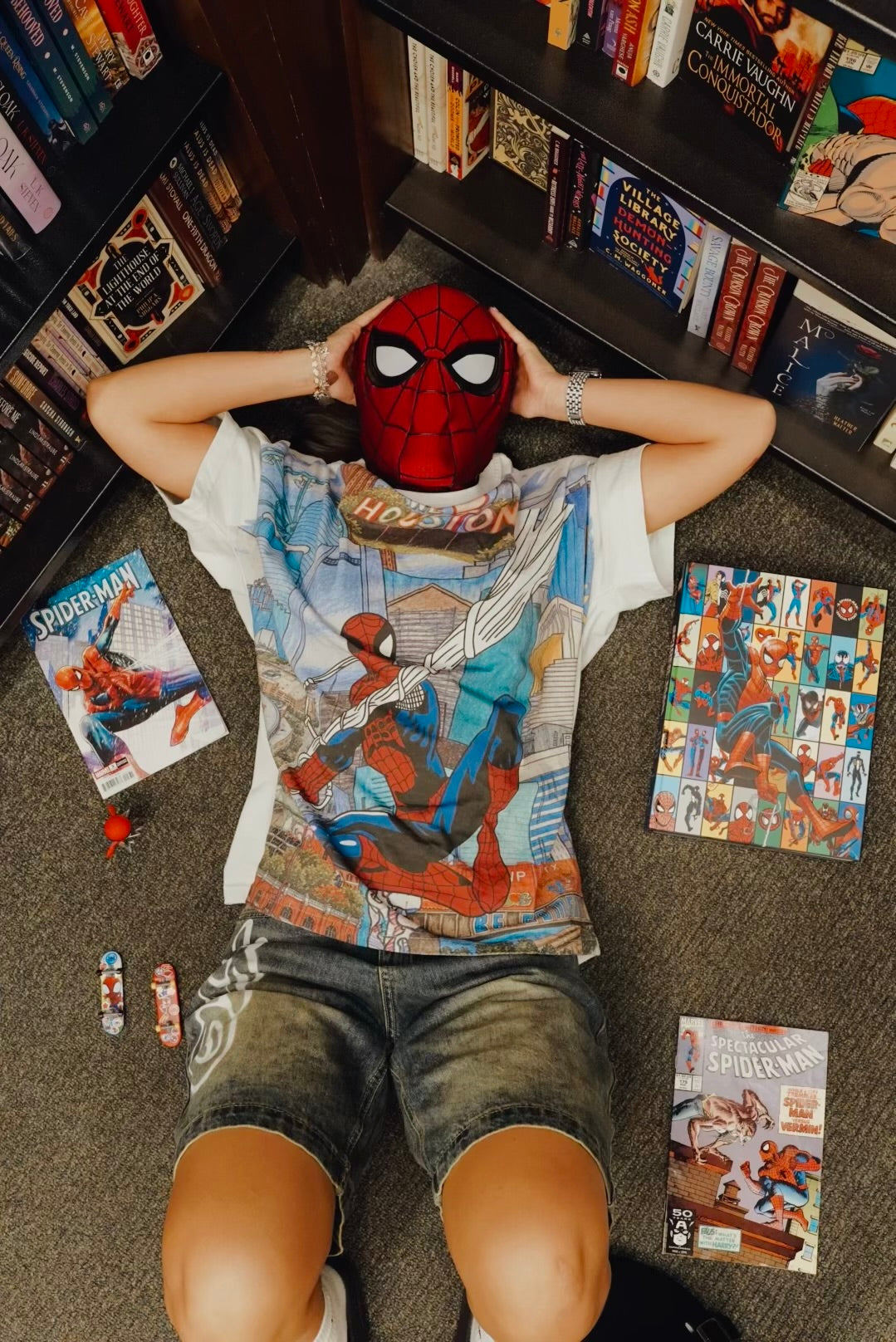Spacecity Spidey Tee