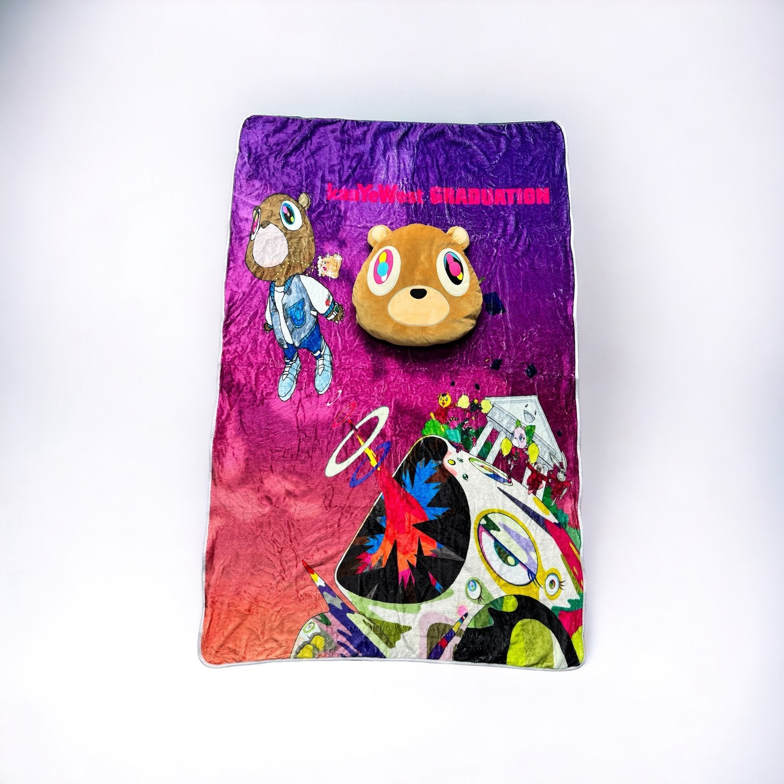 Graduation Pillow Blanket 